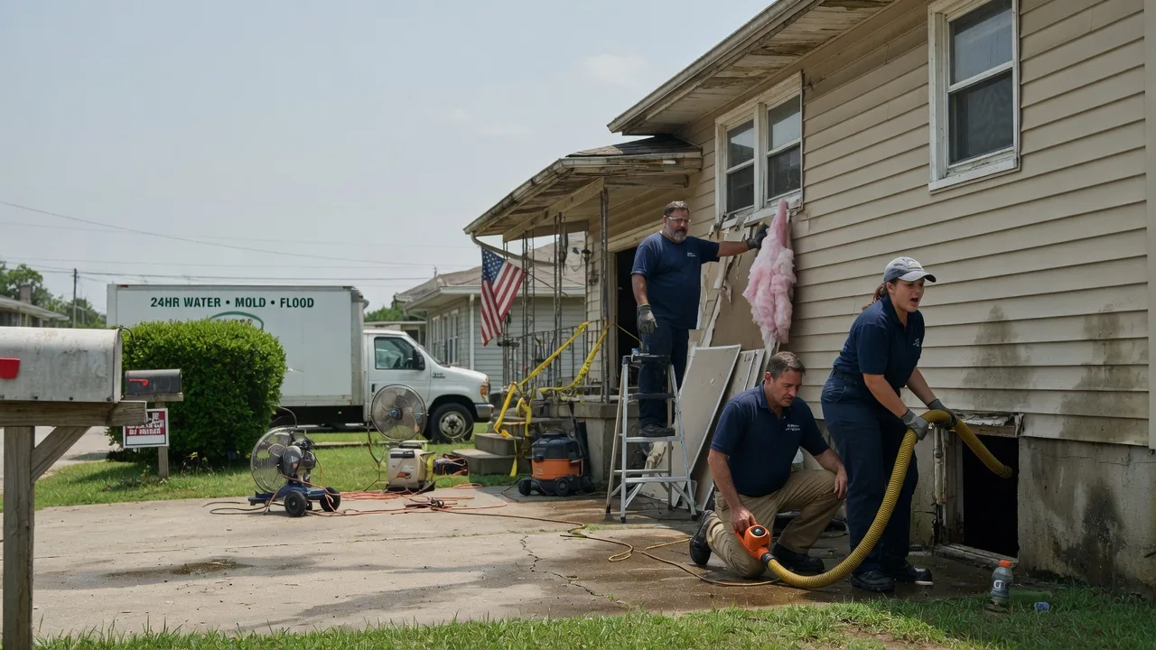 Water Damage Repair in Sulphur Springs, TX near me